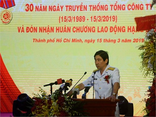 Tổng công ty Tân Cảng Sài Gòn đón nhận Huân chương Lao động hạng Nhất